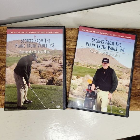 Secrets from the Plane Truth Vault Golf DVD 1-8 Set RARE Golf Instruction - Picture 7 of 9